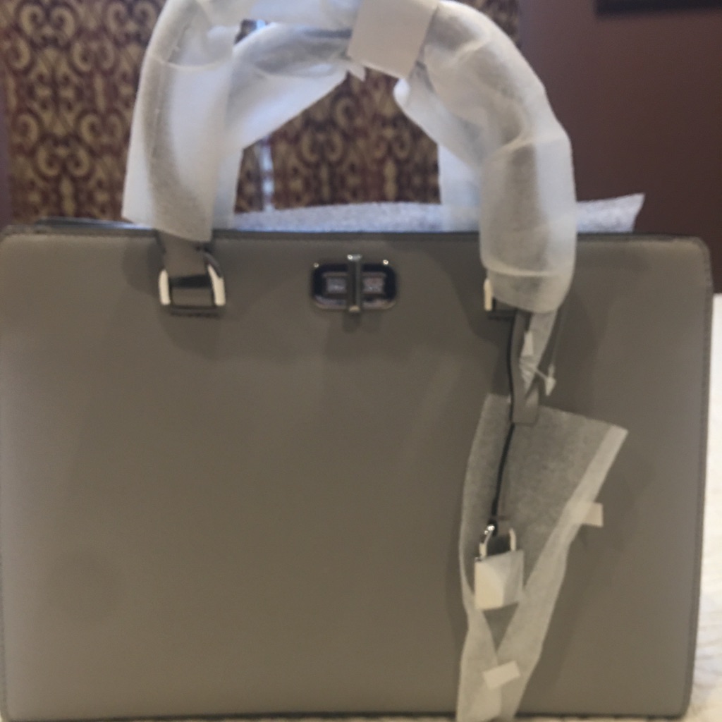 Michael Kors Saffiano Leather Accordion Tote Bag